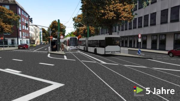 OMSI 2 Add-on Düsseldorf - Linie 721 Screenshot #2