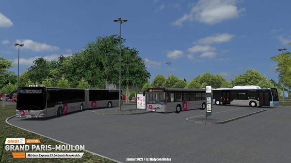OMSI 2 Add-on Grand Paris-Moulon Screenshot #2