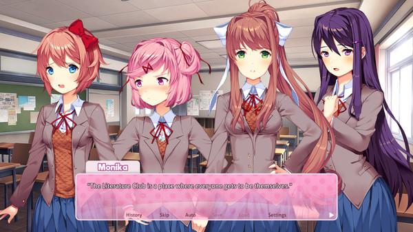 Doki Doki Literature Club Plus! Screenshot #1