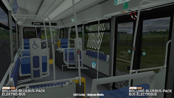 OMSI 2 Add-On Bolloré-Bluebus-Pack Elektro-Bus Screenshot #1