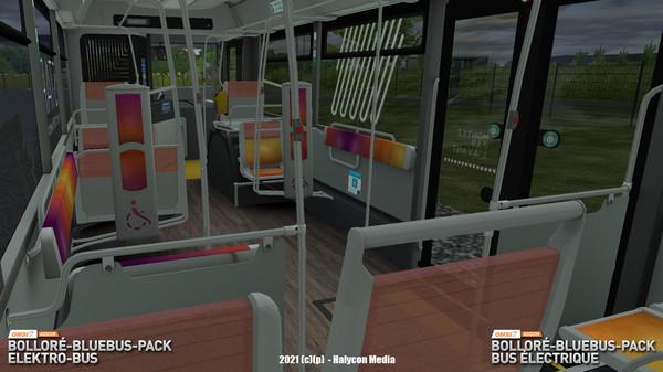 OMSI 2 Add-On Bolloré-Bluebus-Pack Elektro-Bus Screenshot #2