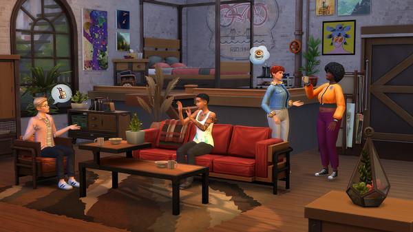 Die Sims 4: Industrie-Loft-Set Screenshot #1