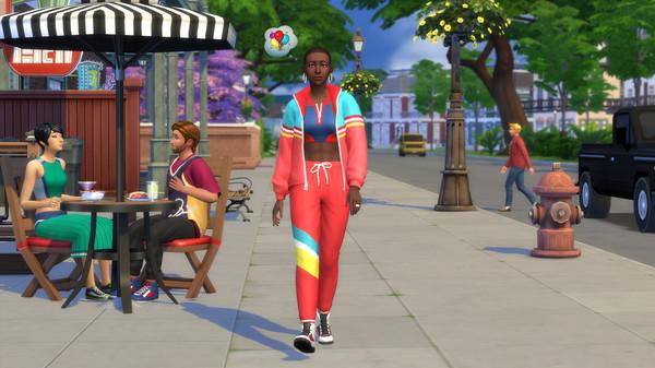 Die Sims 4: Retro Fit & Chic-Set Screenshot #1