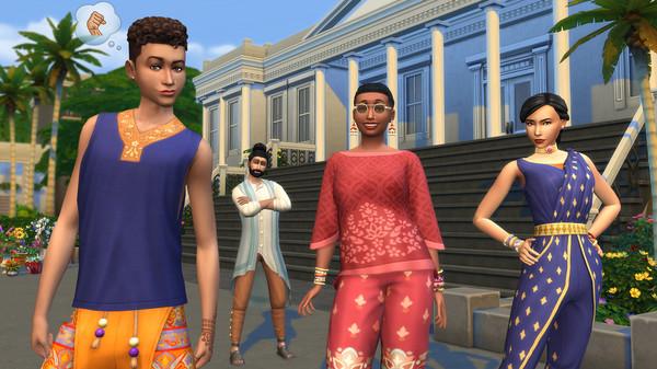 Die Sims 4: Fashion Street-Set Screenshot #2