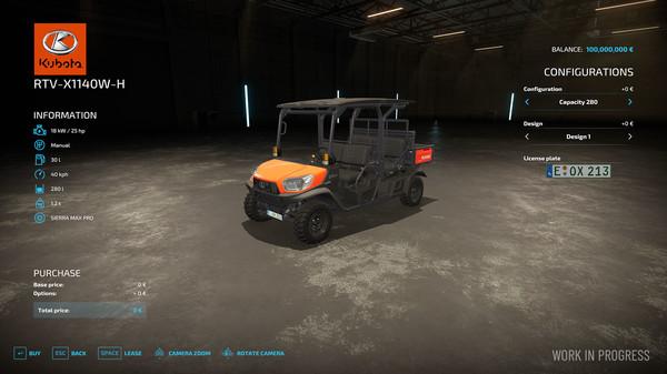 Landwirtschafts-Simulator 22 - Kubota Pack Screenshot #3