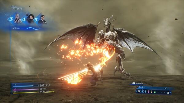 Crisis Core - Final Fantasy VII - Reunion Screenshot #3