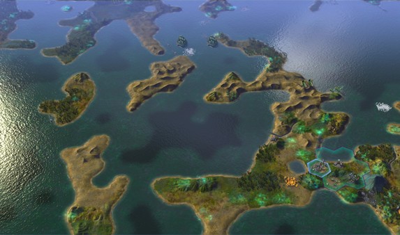 Sid Meier's Civilization: Beyond Earth Exoplanets Map Pack Screenshot #1