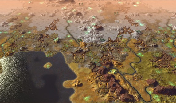 Sid Meier's Civilization: Beyond Earth Exoplanets Map Pack Screenshot #2