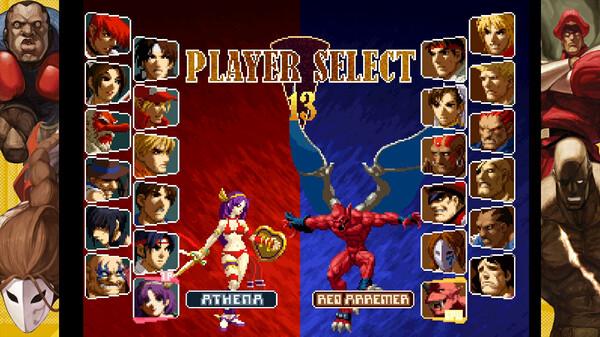 SNK VS. CAPCOM SVC CHAOS Screenshot #1