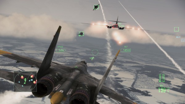 Ace Combat Assault Horizon - Enhanced Edition Screenshot #1