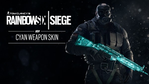 Tom Clancy's Rainbow Six Siege - Cyan Weapon Skin Screenshot #1