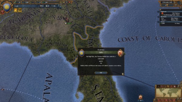 Europa Universalis IV: Conquest of Paradise Screenshot #3