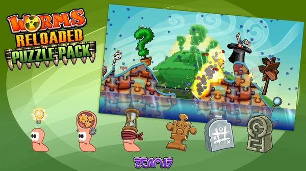 Worms Reloaded: Puzzle Pack Screenshot #1