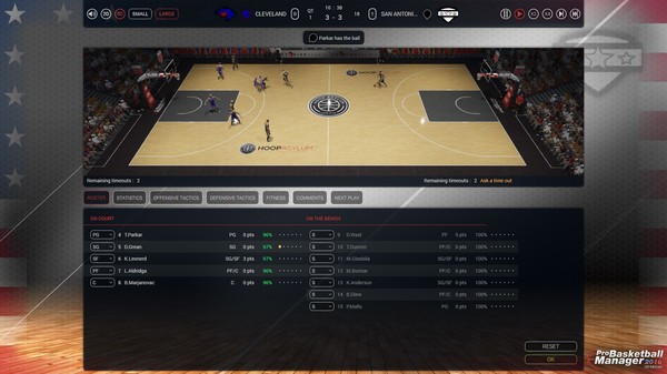 Pro Basketball Manager 2016 - US Edition Screenshot #1