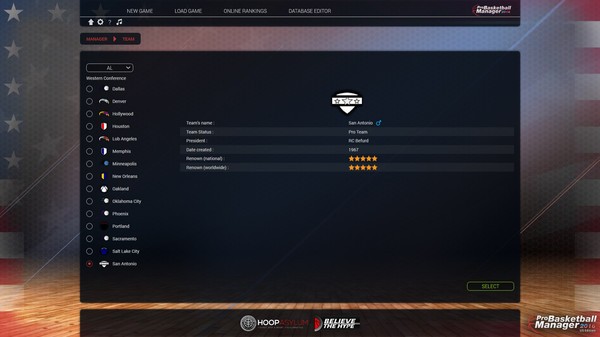 Pro Basketball Manager 2016 - US Edition Screenshot #2
