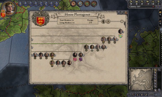 Crusader Kings II: Dynasty Shields Screenshot #1