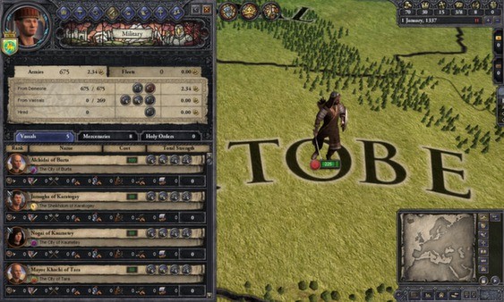 Crusader Kings II: Mongol Faces Screenshot #2