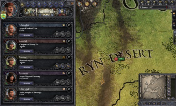Crusader Kings II: Mongol Faces Screenshot #3