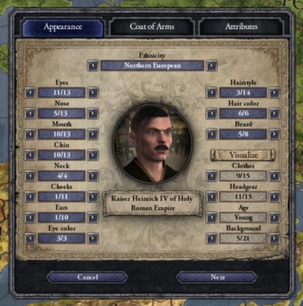 Crusader Kings II: Ruler Designer Screenshot #3