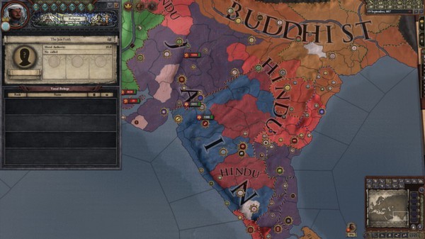 Crusader Kings II: Songs of India Screenshot #1