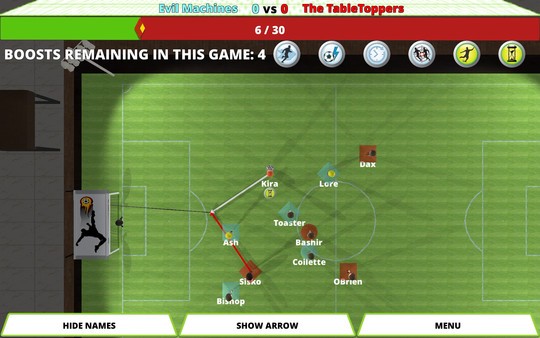 TableTop Soccer Screenshot #1
