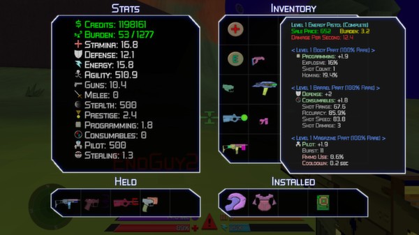 3089 -- Futuristic Action RPG Screenshot #3