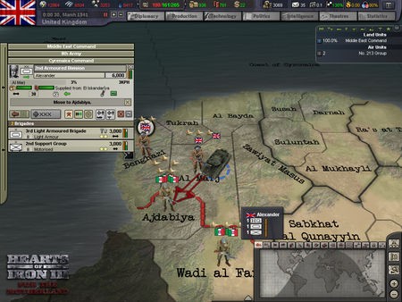 Hearts of Iron III: For the Motherland Screenshot #3