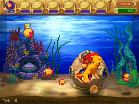 Insaniquarium Deluxe Screenshot #1