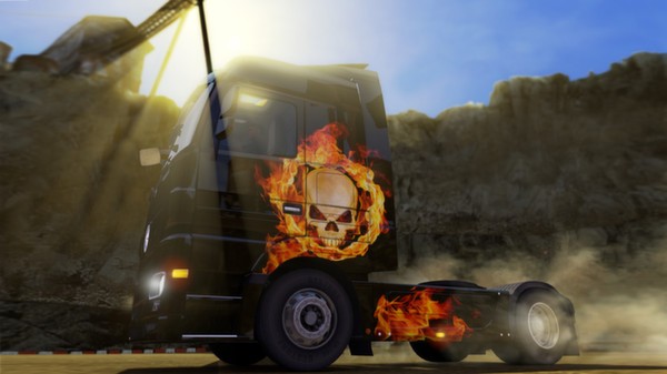 Euro Truck Simulator 2 - Halloween Paint Jobs Pack Screenshot #3