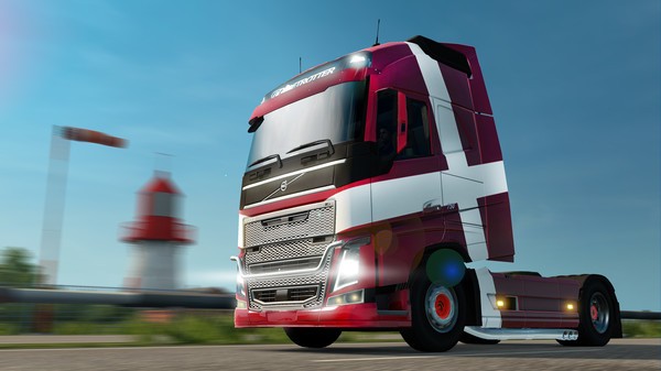Euro Truck Simulator 2 - Danish Paint Jobs Pack Screenshot #1