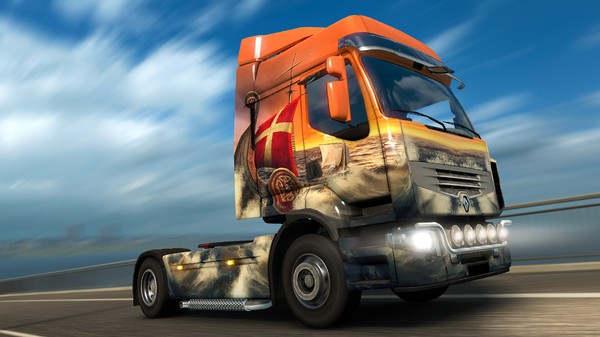 Euro Truck Simulator 2 - Danish Paint Jobs Pack Screenshot #2