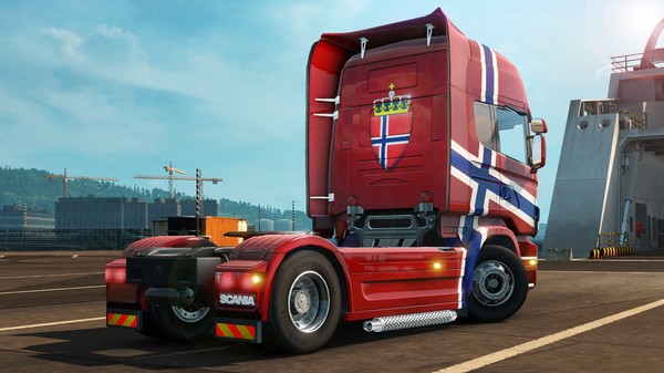 Euro Truck Simulator 2 - Norwegian Paint Jobs Pack Screenshot #1