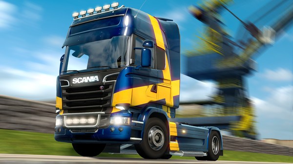 Euro Truck Simulator 2 - Swedish Paint Jobs Pack Screenshot #1