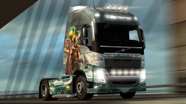 Euro Truck Simulator 2 - Swedish Paint Jobs Pack Screenshot #2