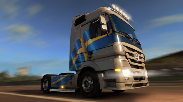 Euro Truck Simulator 2 - Swedish Paint Jobs Pack Screenshot #3