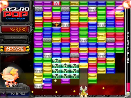 AstroPop Deluxe Screenshot #1