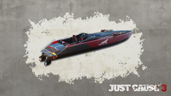 Just Cause 3 - Mini-Gun Racing Boat Screenshot #1