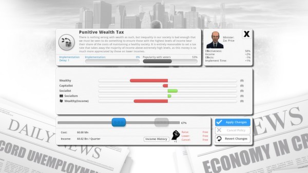 Democracy 3: Extremism Screenshot #3