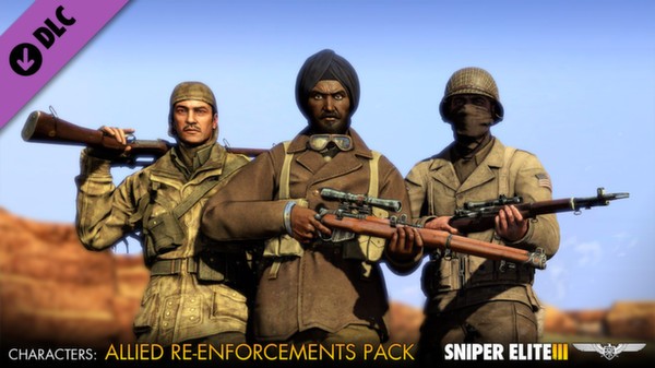 Sniper Elite 3 - Allied Reinforcements Outfit Pack Screenshot #1
