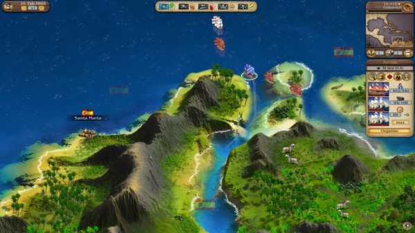Port Royale 3: Dawn of Pirates DLC Screenshot #1
