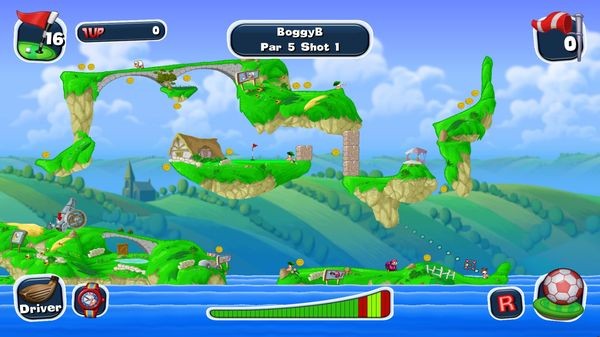 Worms Crazy Golf Screenshot #3