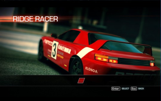 Ridge Racer Unbounded - Ridge Racer 1 Machine and the Hearse Pack Screenshot #3