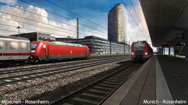 Train Simulator: München - Rosenheim Route Add-On Screenshot #1