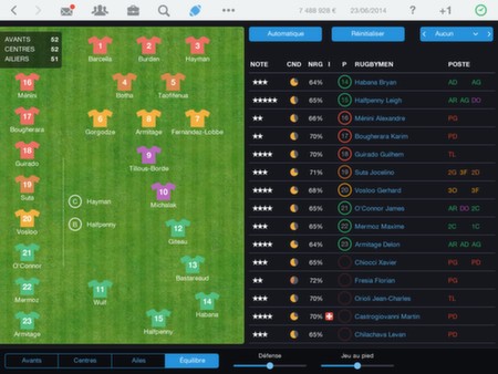 Pro Rugby Manager 2015 Screenshot #2
