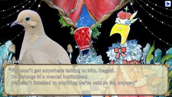 Hatoful Boyfriend: Holiday Star Screenshot #2