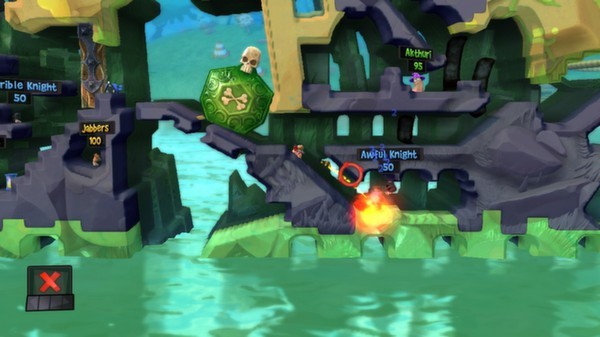 Worms Revolution: Medieval Tales DLC Screenshot #2