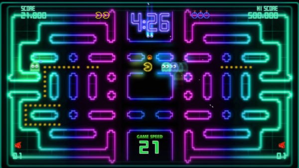 Pac-Man Championship Edition DX+: Championship III & Highway II Courses Screenshot #1