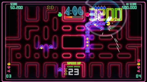 Pac-Man Championship Edition DX+: Mountain Course Screenshot #1