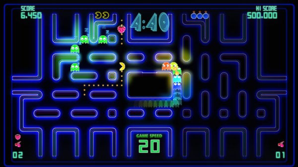 Pac-Man Championship Edition DX+: Mountain Course Screenshot #2