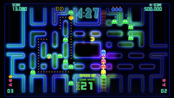 Pac-Man Championship Edition DX+: Mountain Course Screenshot #3